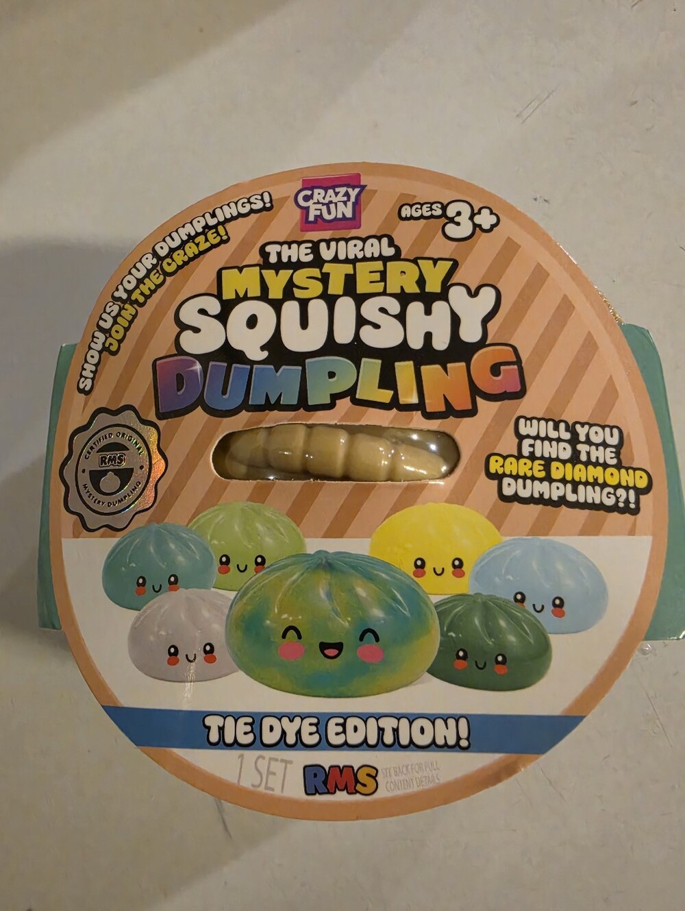 RMS Tie Dye Squishy Dumpling (LIMITED TIME SALE!!!)